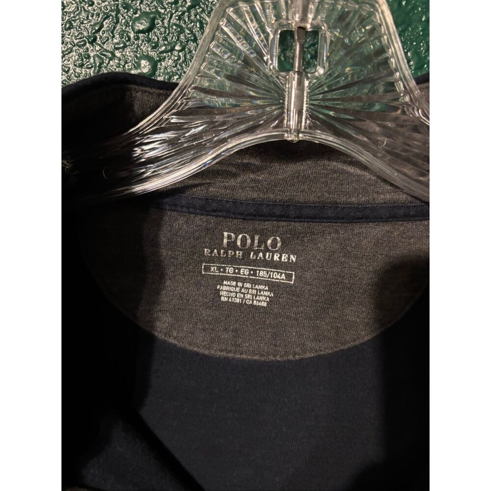 Polo Ralph Lauren Men’s Blue Quarter Zip Sz X-Large - Picture 3 of 3
